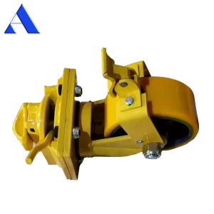 Grey 4pcs per kit 8 Inch Single Wheel Universal Brake Wheel 3T 5T ISO Shipping