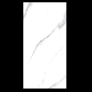 Pure White Calacatta Marble Porcelain 24 x 48 Floor Tile Grade AAA Grays Color