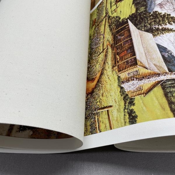 Aqueous Dye Ink Printing 420gsm Polycotton Canvas For Inkjet Printing