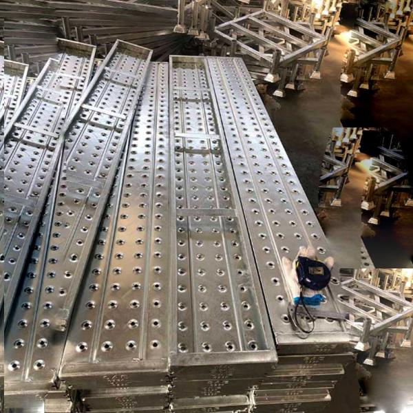 Customized Length Steel Plank Scaffold High-Performance and Durable for Building