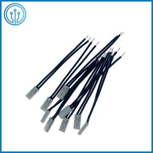 Normal Open 5A 250V 50C Bimetal Thermostat With Plastic Housing