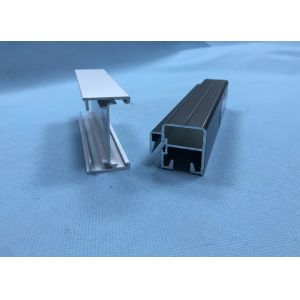 SGS Certificated Patio Door Profiles Powder Coated Aluminum Extrusions