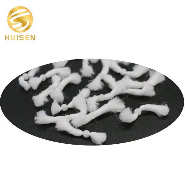 Back Washable Comet Type Fiber Sand Filter Balls For Waste Water Treatment