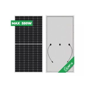 Black 450W 500W 550W Mono PV Panels Monocrystalline Solar Module