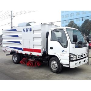 China 5T ISUZU 120HP LHD Street Sweeper Vacuum Truck on sale