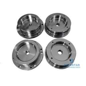 Black Anodized Custom Cnc Aluminum Parts OEM Aluminum Parts Machining