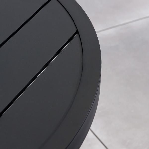 Round Dining Table and L 52 x W45 x H83cm Chair Size Set for Outdoor Living by AJUNION