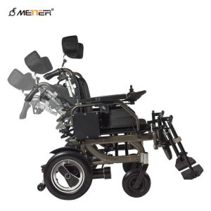 OEM Foldable Lightweight Motorized Wheelchair For Adults