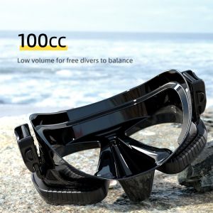 OEM Freediving Easy Breathe Snorkel Mask Scuba 100cc