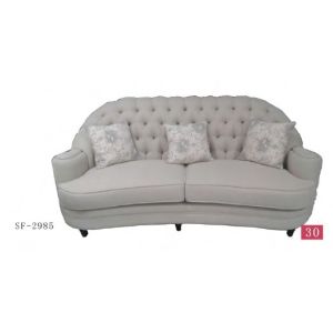 Quality SF-2985 American style linen fabric soft living room sofa. for sale