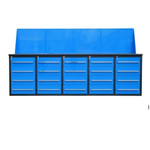 Quality OEM ODM Acceptable Garage Storage Tool Cabinet with Pegboard and Mechanics Tool Chest for sale