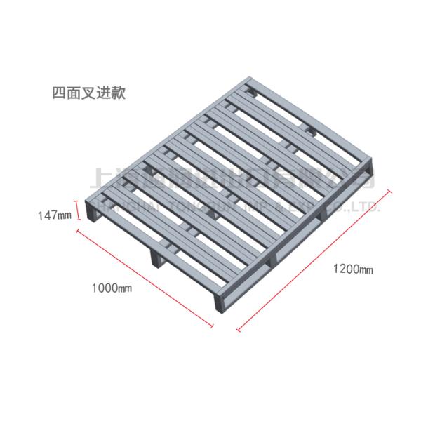 Torin DZ454 Metal Tray Steel Four-way Fork metal Pallet wire Mesh Pallet Container