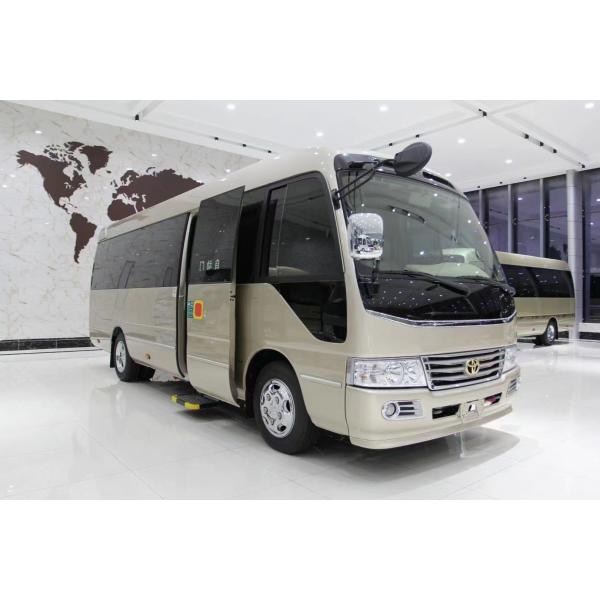 Toyota Coaster 8 Seater Tourist Bus Business Reception Bus Gasoline Rear Drive 4×2 Manual