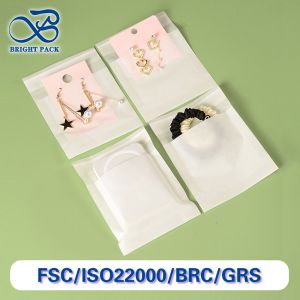 Customized Biodegradable Translucent In Stock Glassine Paper Bags For Clothes Packaging