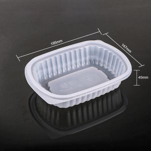 Hengmaster Disposable Pp Plastic Food Tray Meat Packaging For Supermarket