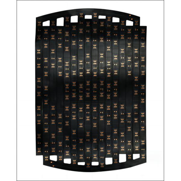 Aluminum Base Flex PCB For Red And Blue Light Physical Therapy Belt Control