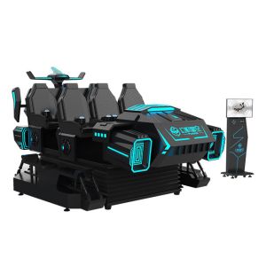 Interactive Cinema VR Driving Simulator With Console And Virtual Function