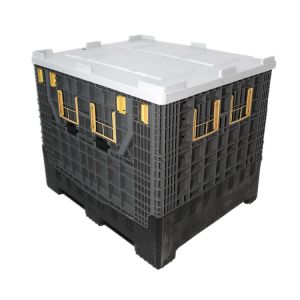 High Capacity Heavy Duty Foldable Galvanized Folding pallet box Container Pallet