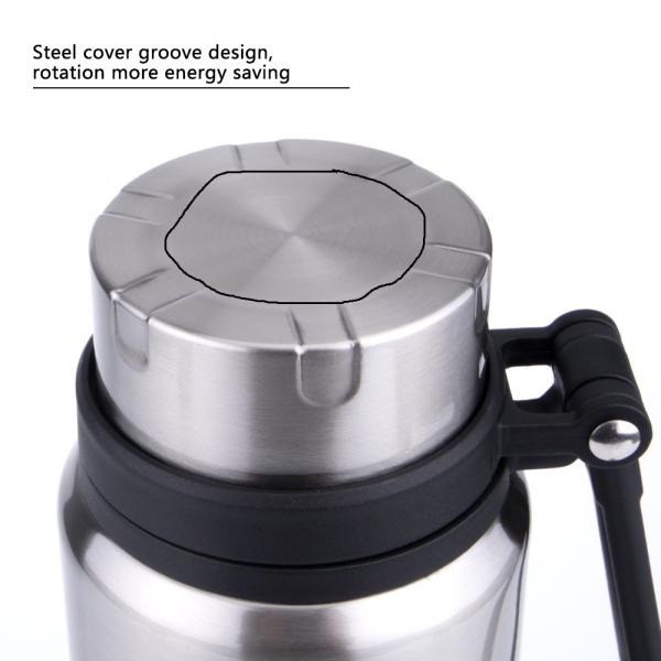 Vacuum insulated coffee bottle 650ml/22oz Thermos bottles Stainless steel keep hot&cold drink metal water flask