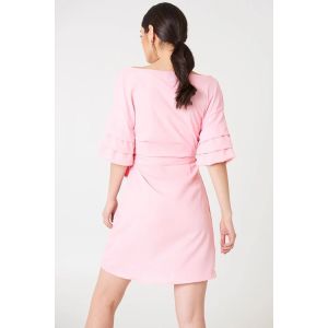 Off Shoulder Overlapped Ladies 2018 Summer Dresses