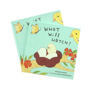 450gsm Cardboard Material Kids Book Printing Hard Cover Eco Friendly