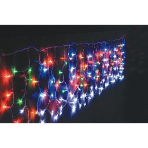 240V Christmas Curtain Lights Outdoor Anti UV Anti-Weather Material