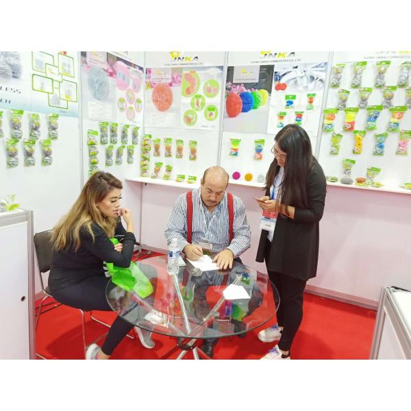 SS410/430 JINKAI Kitchen and Household Pot Cleaning Stainless Steel Scourer Metal Scrubber