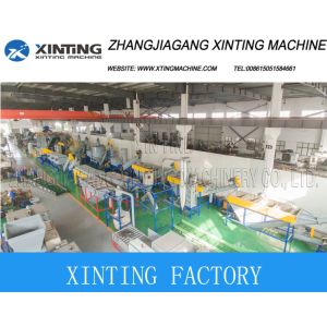 3000kg / Hr Woven Bag Film HDPE Recycling Machine Crushing Washing Line