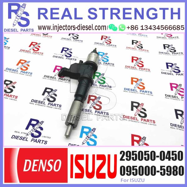 Common Rail Fuel Injector 8-97622035-1 8976220351 295050-0450 for 6WG1 Engine Parts
