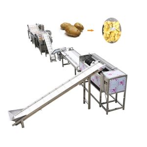 Industrial Tornado Carrot Shredding Machine Large Capacity Potato Shredding