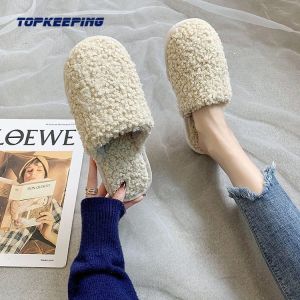 Custom Womens Indoor Fluffy Slippers With PVC Outsole