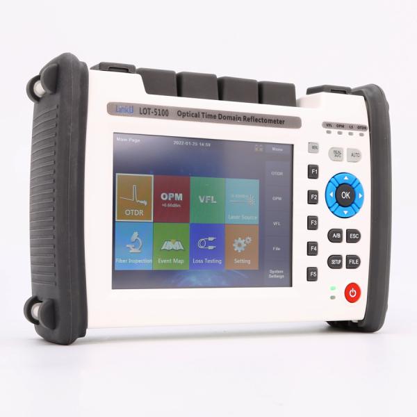 3 Time OTDR LOT5100 MINI Fiber Tester Equipment for FTTH Optical Time Fiber Cable Handle
