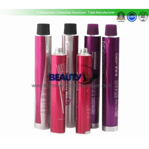 Quality Unbreakable Aluminum Collapsible Tubes 100ml Volume Hot Stamping Lightweight for sale
