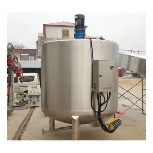Reference Manual 1000L Stainless Steel Milk Mixing Tank for Beverage Production