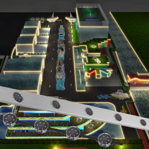 40mm DMX512 DC24V Programmable LED Pixel Light for Outdoor Waterproof Applicatio