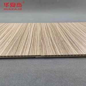 Wall Decoration Wood Grains PVC Panels First Choice For Moisture-Proof Home