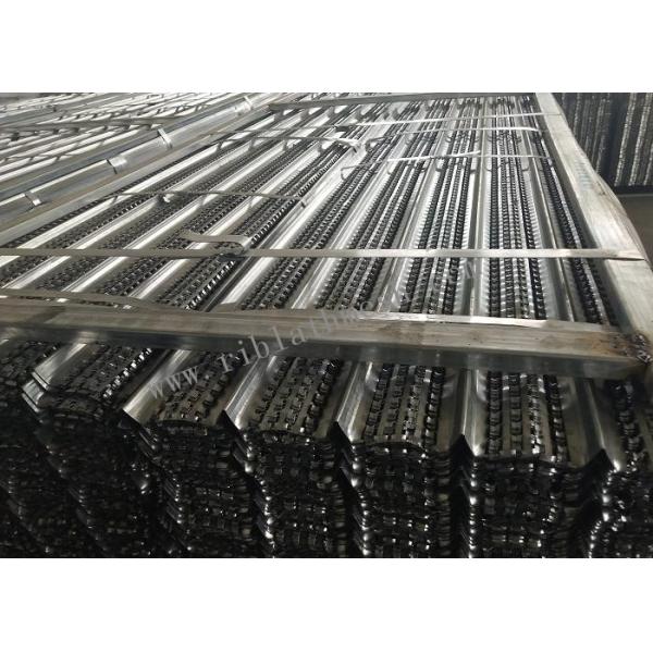 21mm Height 2.2m Length Galvanized Expanded Metal Lath U Patterns For Construction