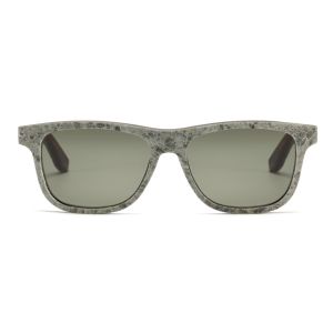Men Square Stone Frame Sunglasses 52-16-140 Nylon Lens