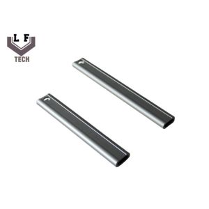 Natural Anodized Aluminum Extrusion Profiles CNC Machining Holes