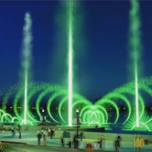 Charming garden product veena instrumental music fountain controller