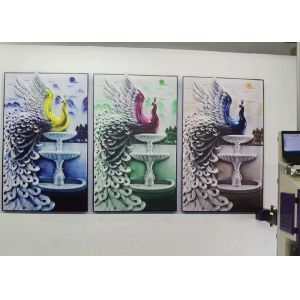 20w 20ML/m 2360*720dpi Wall Mural Printing Machine With Pigment Ink