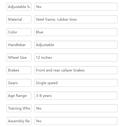 Comfortable Beautiful Girl Kids Sports Bike 12 Inch Kids Bicycle