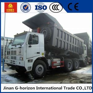 6×4 LHD RHD 371HP 70 Ton Heavy Duty Dump Truck SINOTRUK HOWO For Mining Area