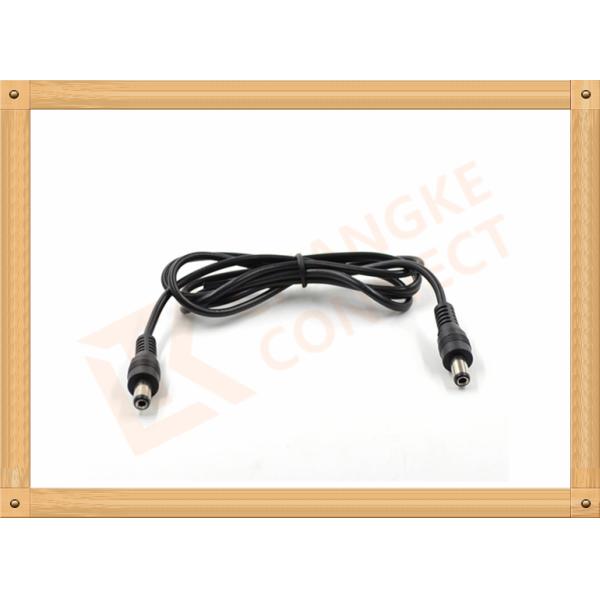 12V DC Male to Male Custom Cable Assembly DC 5.5X2.1 mm Power Cable