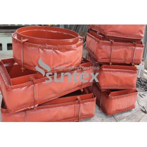 1mm Thick Both Side Silicone Rubber Coated Flexible Compensators