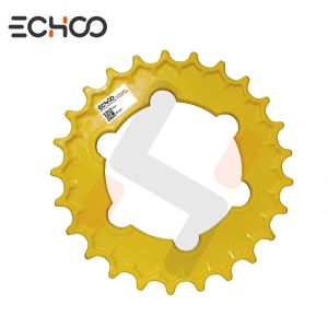 JD17D Sprocket Mini Excavator Undercarriage Parts For 17D Drive Sprocket