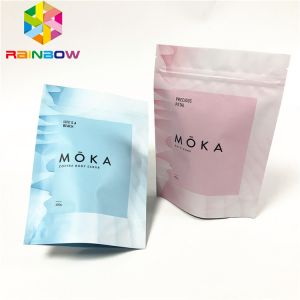 Food Storage Stand up Bags for Packing food matt material customized packaging