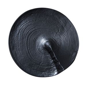 Artistic Conception Japanese Irregular Circle Porcelain Plates FDA Approval