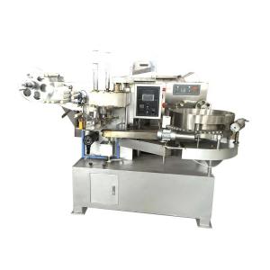 China Automatic Small Hard Candy Lollipop Packing Machine With Total Power 2.1kw on sale