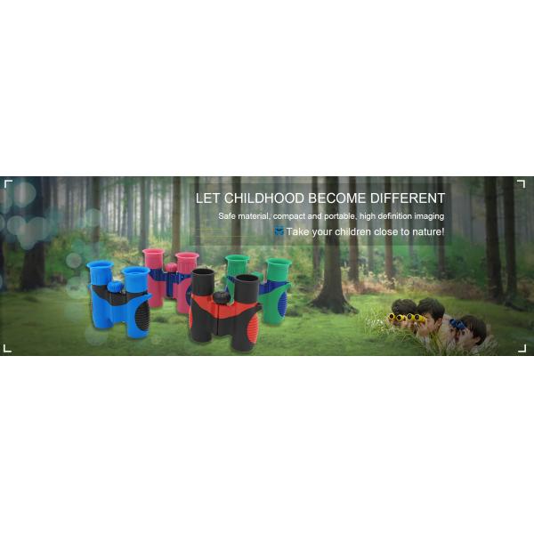 Factory Directly Sale OEM High Transmittance 8x21 Children's Toy Binoculars for Kids